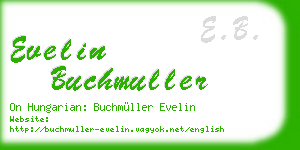 evelin buchmuller business card